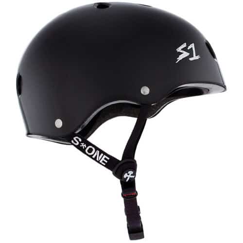 Casque De Protection S-ONE Lifer Black Glitter - Taille S - Pour Skate, Vélo, Trotinette
