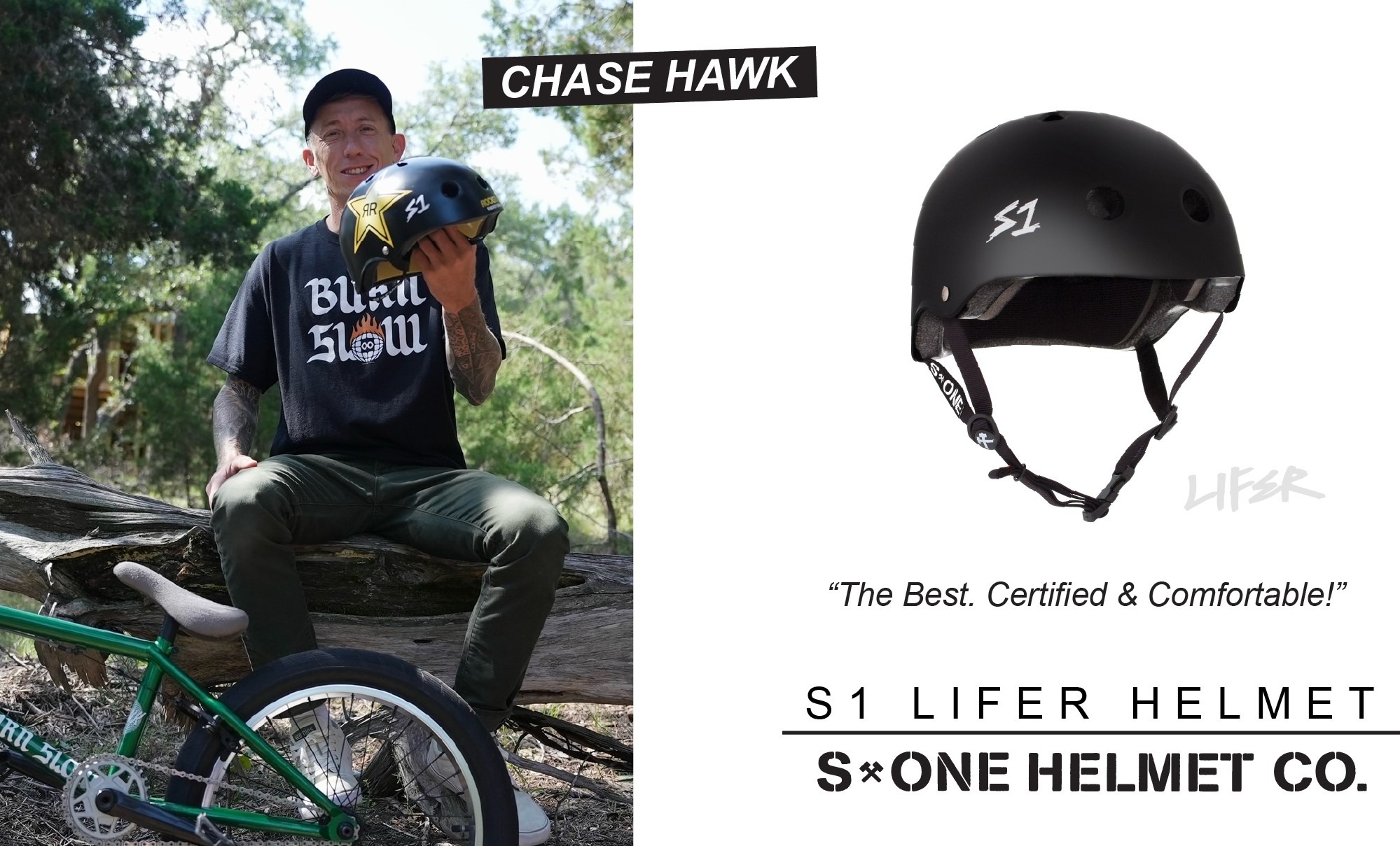 Sam Hay and Ian McSherry / S1 Lifer Helmet